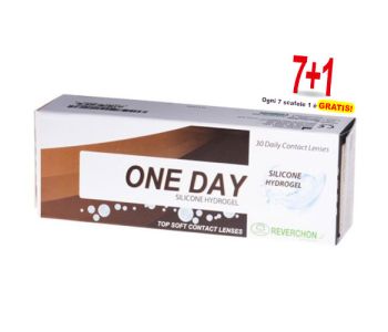 OFFERTA 7+1 Reverchon OneDay SILICONE HYDROGEL ( 30 Lenti ) 