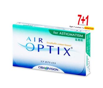 OFFERTA 7+1 Air Optix for Astigmatism (3 lenti)