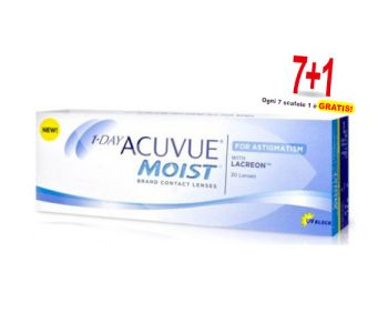 OFFERTA 7+1 OneDay Acuvue Moist for Astigmatism ( 30 Lenti )