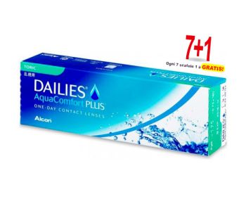 OFFERTA 7+1 Dailies Aqua Comfort Plus Toric ( 30 lenti) 