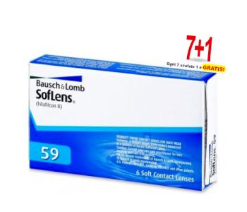 OFFERTA 7+1 SofLens 59 ( 6 Lenti ) 