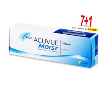 OFFERTA 7+1 One Day Acuvue Moist ( 30 Lenti )