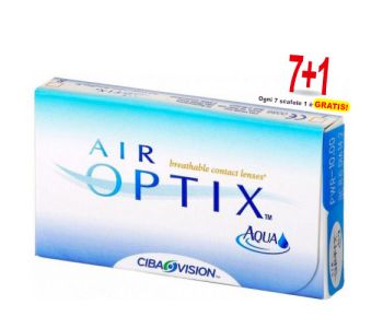 OFFERTA 7+1 Air Optix Acqua ( 3 Lenti ) 