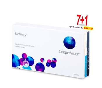 OFFERTA 7+1 Biofinity ( 3 Lenti ) 