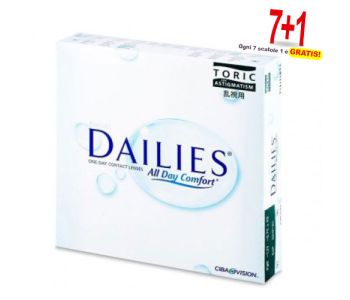 OFFERTA 7+1 Focus Dailies Toric ( 90 Lenti )