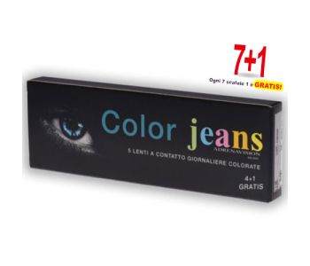 OFFERTA 7+1 Lenti a Contatto Jeans Color