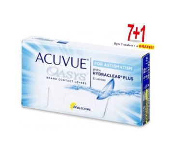 OFFERTA 7+1 Acuve Oasys for Astigmatism ( 6 Lenti )