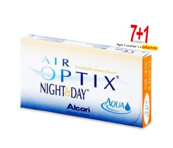 OFFERTA 7+1 Air Optix Night & Day ( 3 Lenti )