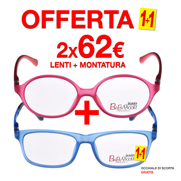 offerta 2x62 bimbi