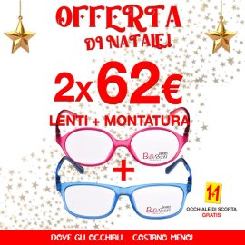 Offerta 2x62€ Bimbi